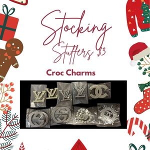 $4 per Charm- Designer Luxury Croc Charms: Minimum order of FOUR